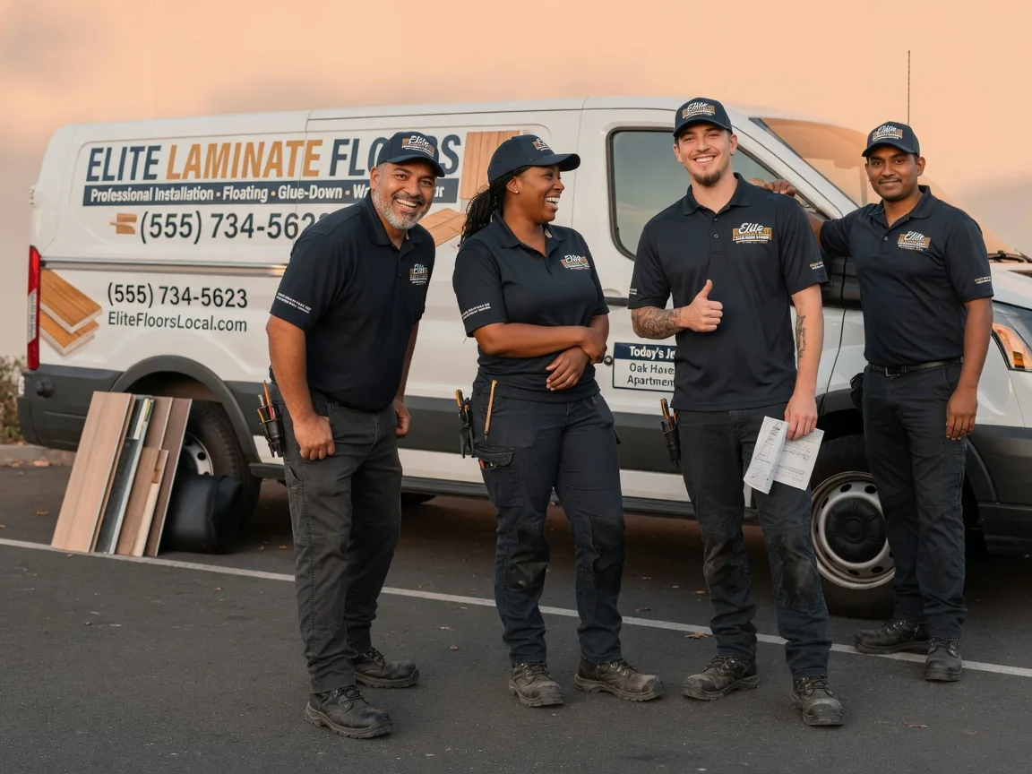 Laminate flooring installation company in Verndale, MN